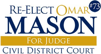 Re-Elect Omar Mason Judge